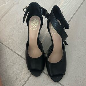 Black platform Vince Camuto shoes